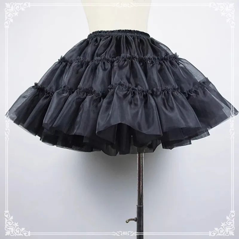 BABYONLINE Short Tulle Petticoat Crinoline Rockabilly Underskirt 2