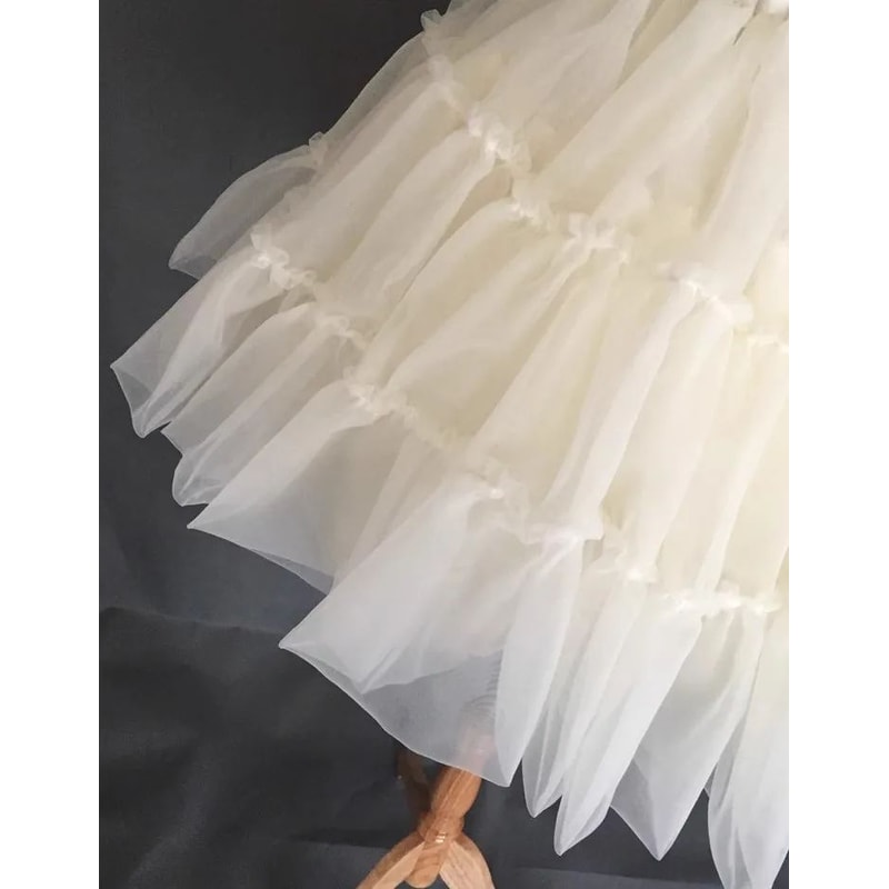 BABYONLINE Short Tulle Petticoat Crinoline Rockabilly Underskirt 9