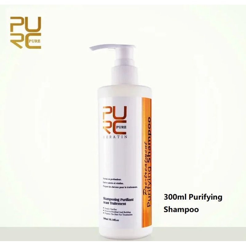 PURC Keratin Shampoo Conditioner Hair Mask Smoothing Treatment 7