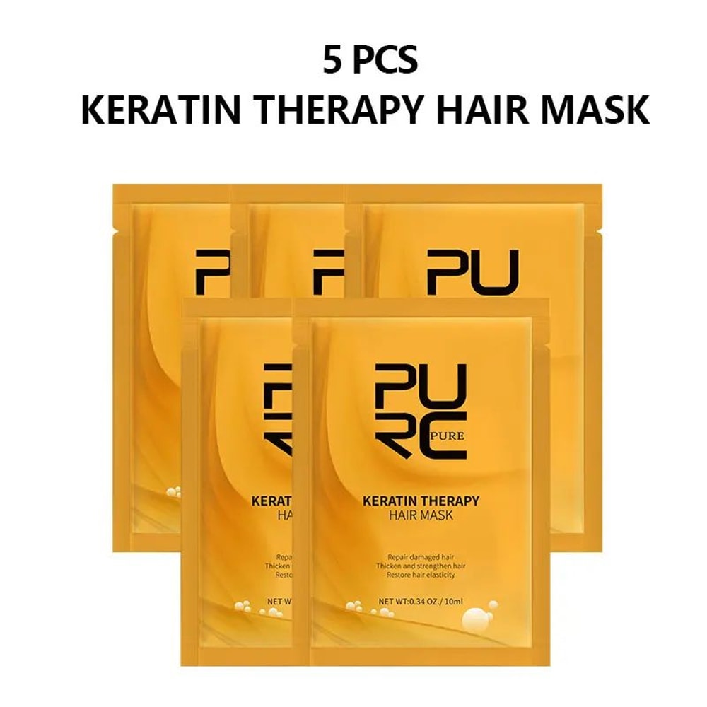 PURC Keratin Shampoo Conditioner Hair Mask Smoothing Treatment 9