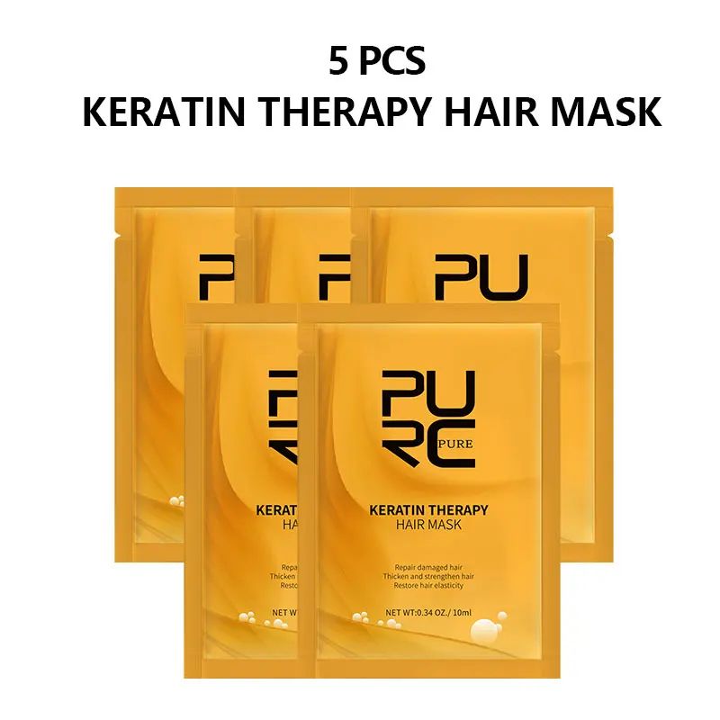 PURC Keratin Shampoo Conditioner Hair Mask Smoothing Treatment 9
