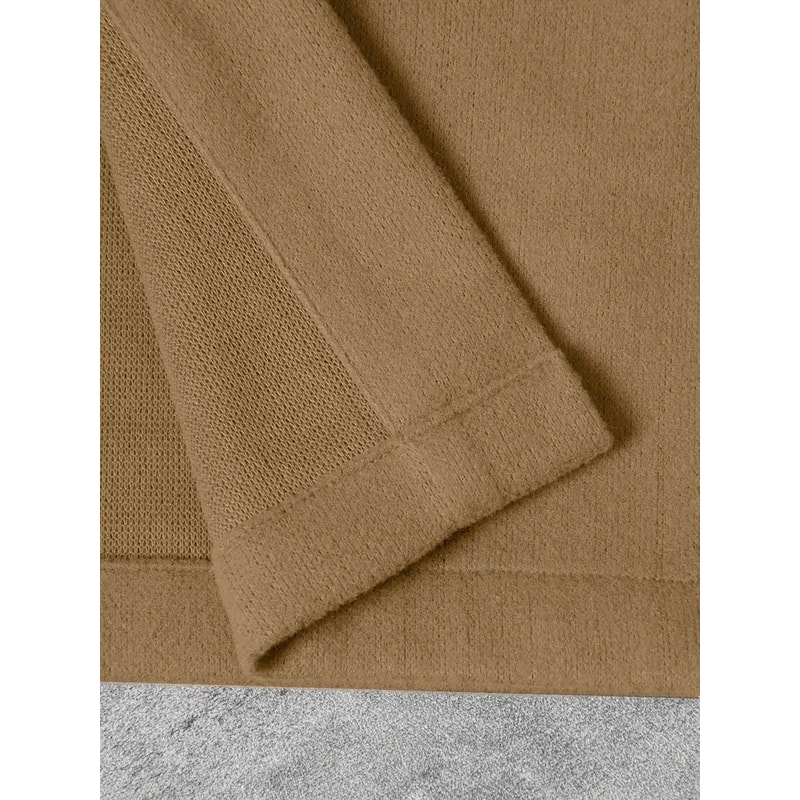 Mens Turtleneck Wool Jacket Casual Business Winter Coat 5