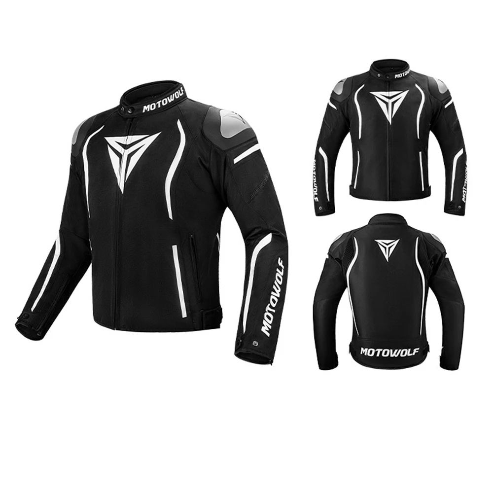 Winter Motorcycle Riding Jacket Windproof CE Protective Gear 5