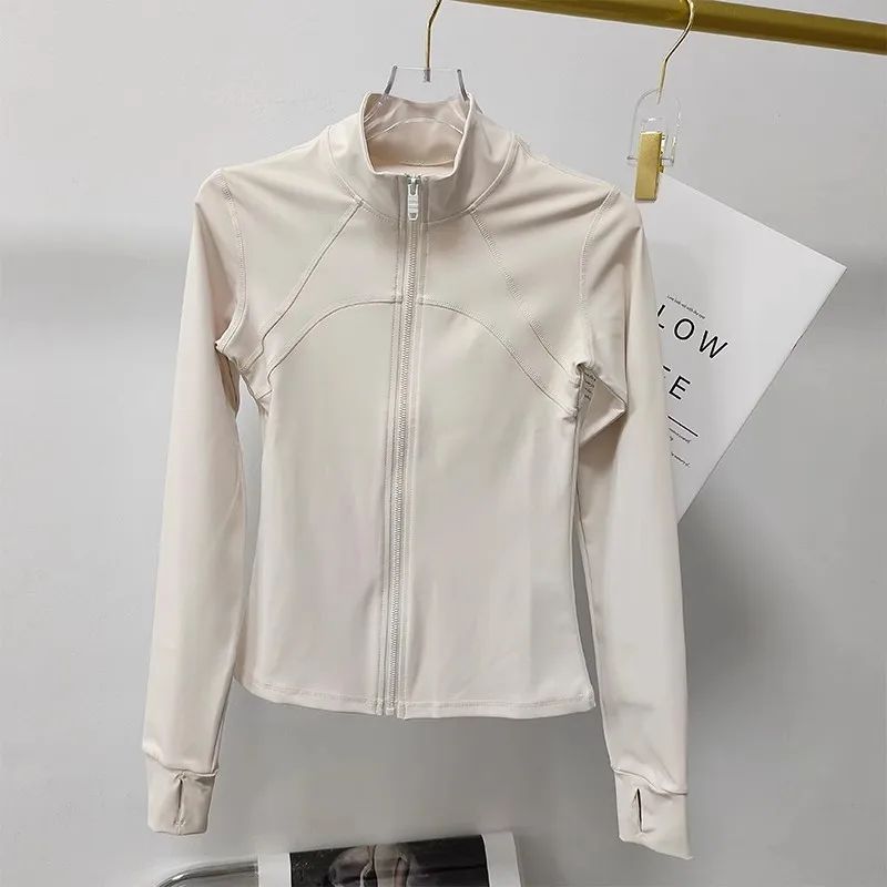 Women Quick Dry Sports Jacket Long Sleeve Running Fitness Coat 9