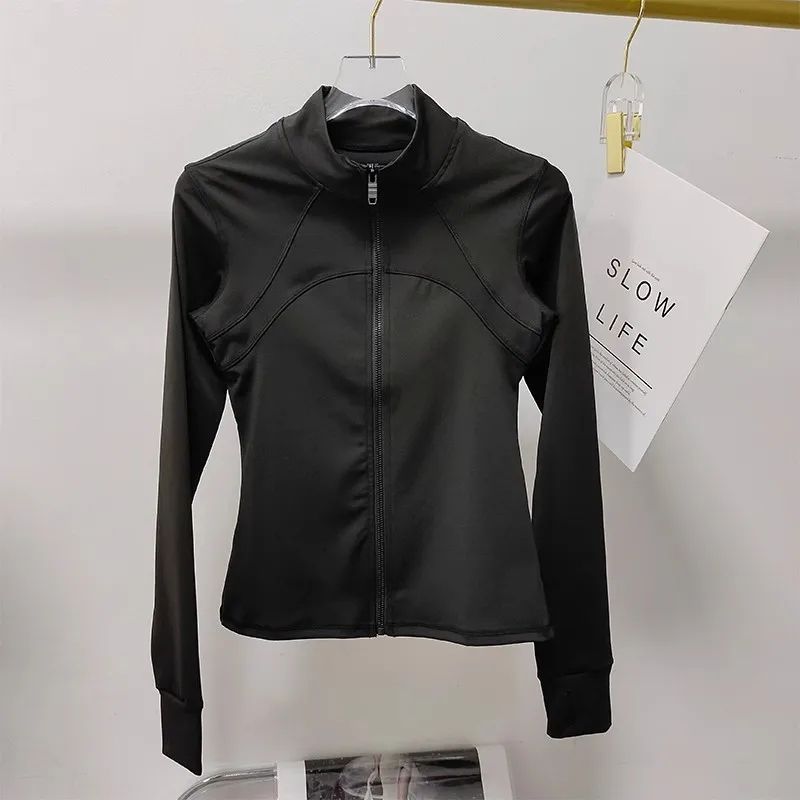 Women Quick Dry Sports Jacket Long Sleeve Running Fitness Coat 10