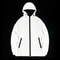 Unisex Reflective Luminous Jacket Night Glow Streetwear Coat 0