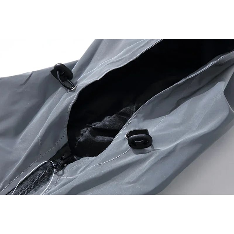 Unisex Reflective Luminous Jacket Night Glow Streetwear Coat 6