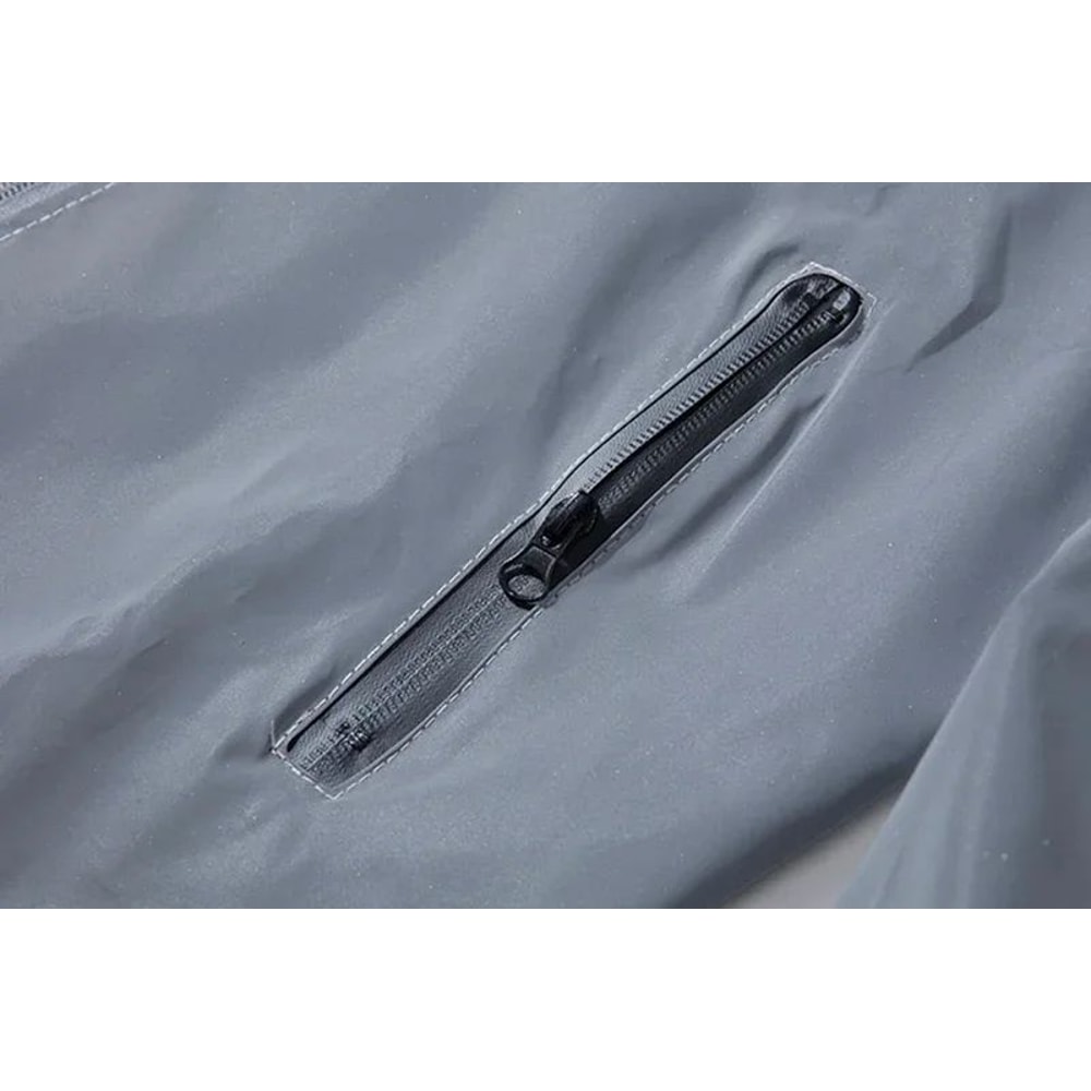 Unisex Reflective Luminous Jacket Night Glow Streetwear Coat 9