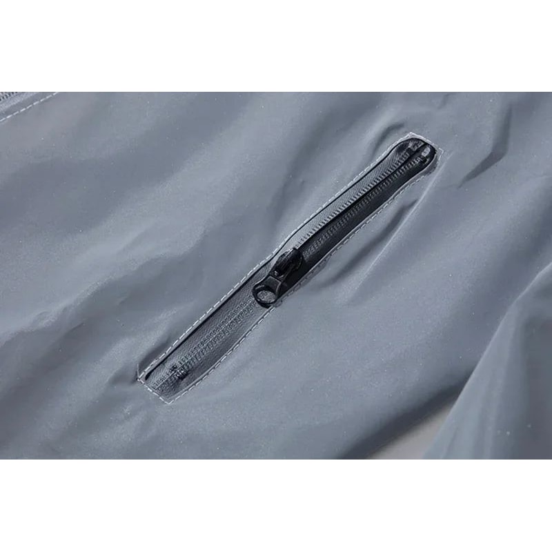 Unisex Reflective Luminous Jacket Night Glow Streetwear Coat 9