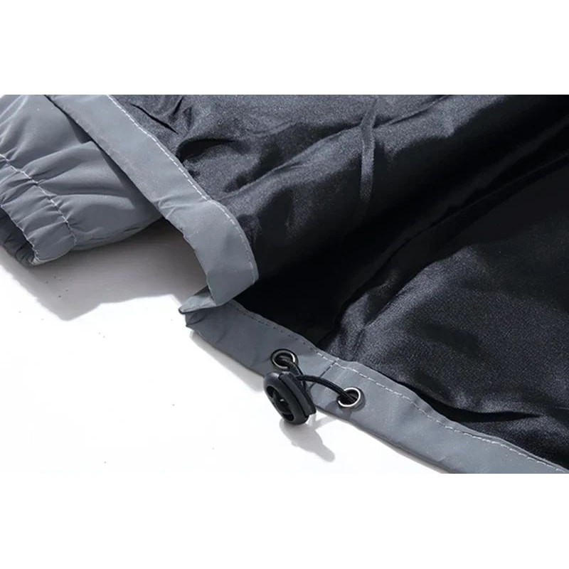 Unisex Reflective Luminous Jacket Night Glow Streetwear Coat 11