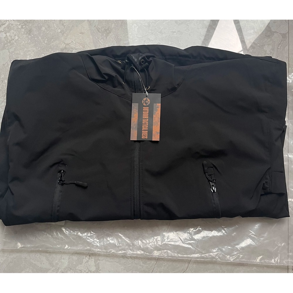 TRAF Shark Skin Tactical Jacket Windproof Waterproof Hooded Coat 9