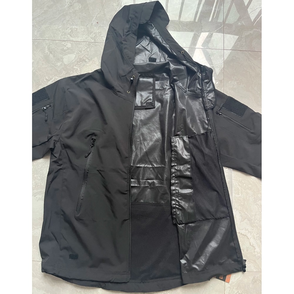 TRAF Shark Skin Tactical Jacket Windproof Waterproof Hooded Coat 10