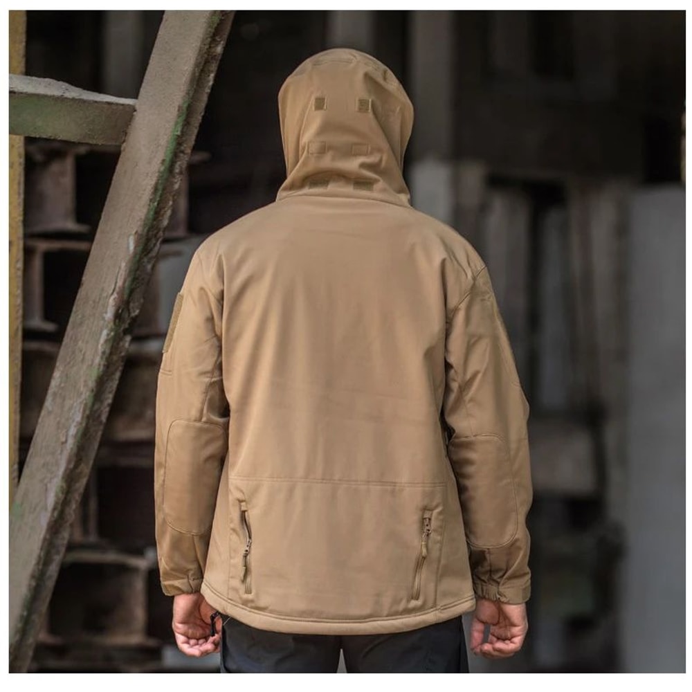 TRAF Shark Skin Tactical Jacket Windproof Waterproof Hooded Coat 13