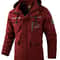 Mens Casual Waterproof Windbreaker Hooded Soft Shell Winter Jacket 0