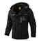 Mens Casual Waterproof Windbreaker Hooded Soft Shell Winter Jacket 3