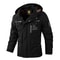 Mens Casual Waterproof Windbreaker Hooded Soft Shell Winter Jacket 3