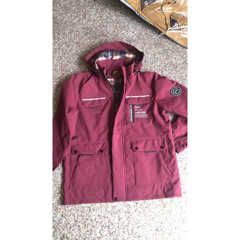 Mens Casual Waterproof Windbreaker Hooded Soft Shell Winter Jacket 9