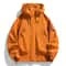 Mens Hooded Cargo Windbreaker Waterproof Softshell Hiking Jacket 4