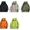 Mens Hooded Cargo Windbreaker Waterproof Softshell Hiking Jacket 6