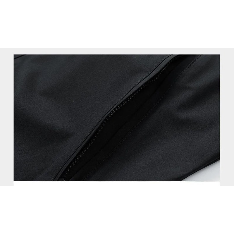 Mens Hooded Cargo Windbreaker Waterproof Softshell Hiking Jacket 12