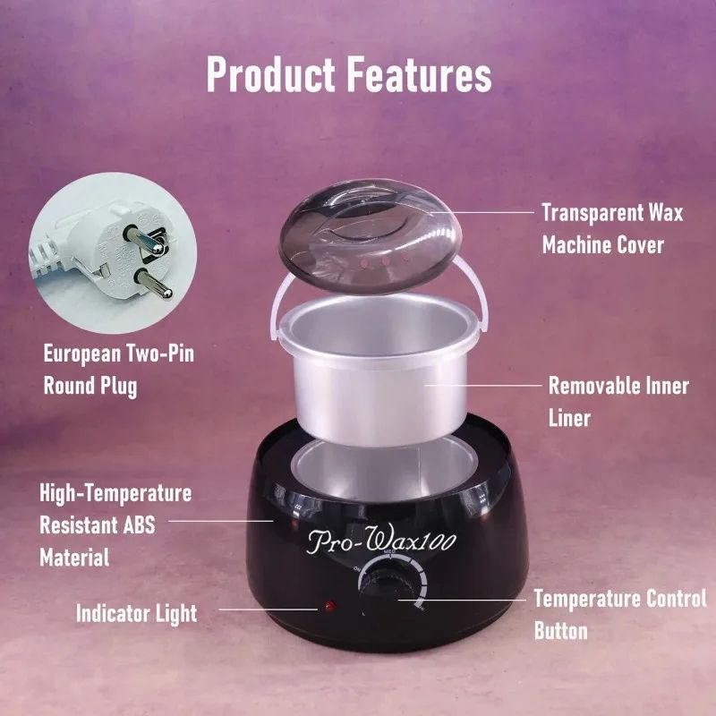 Professional Wax Warmer Heater With Timer Hair Removal Tool 7