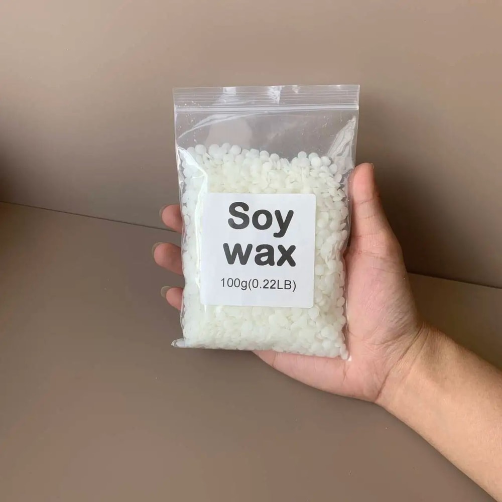 Natural Soy Wax For Candle Making 50g1000g DIY Candle Material 9