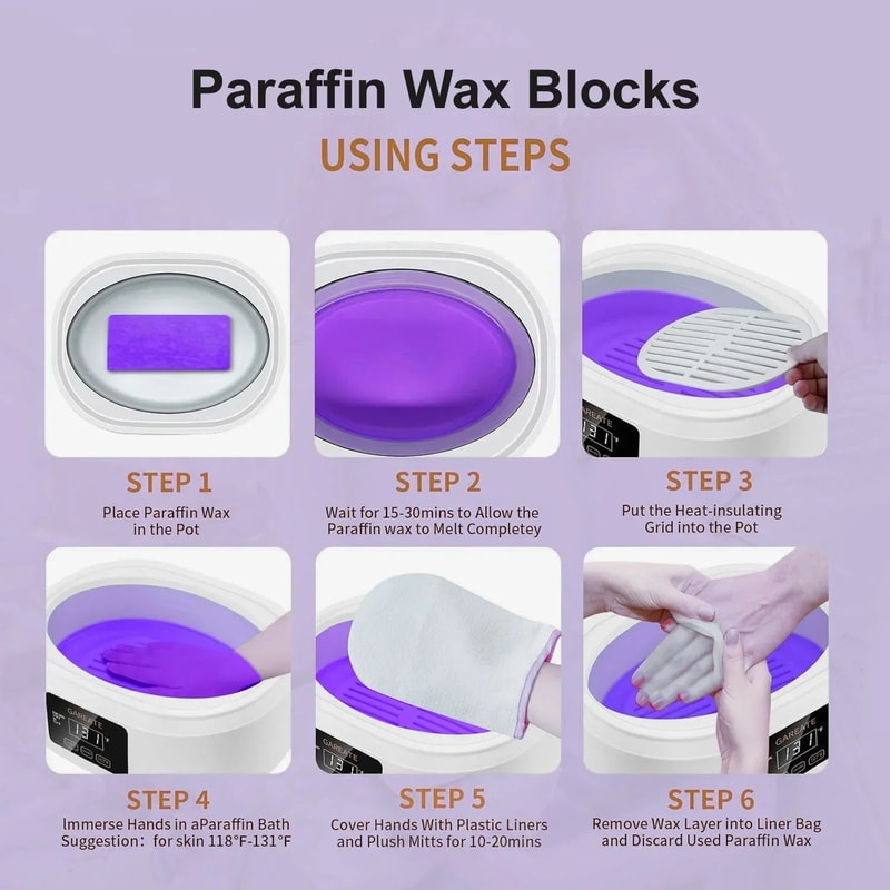 Paraffin Spa Wax For Hands And Feet Moisturizing Beauty Wax 3