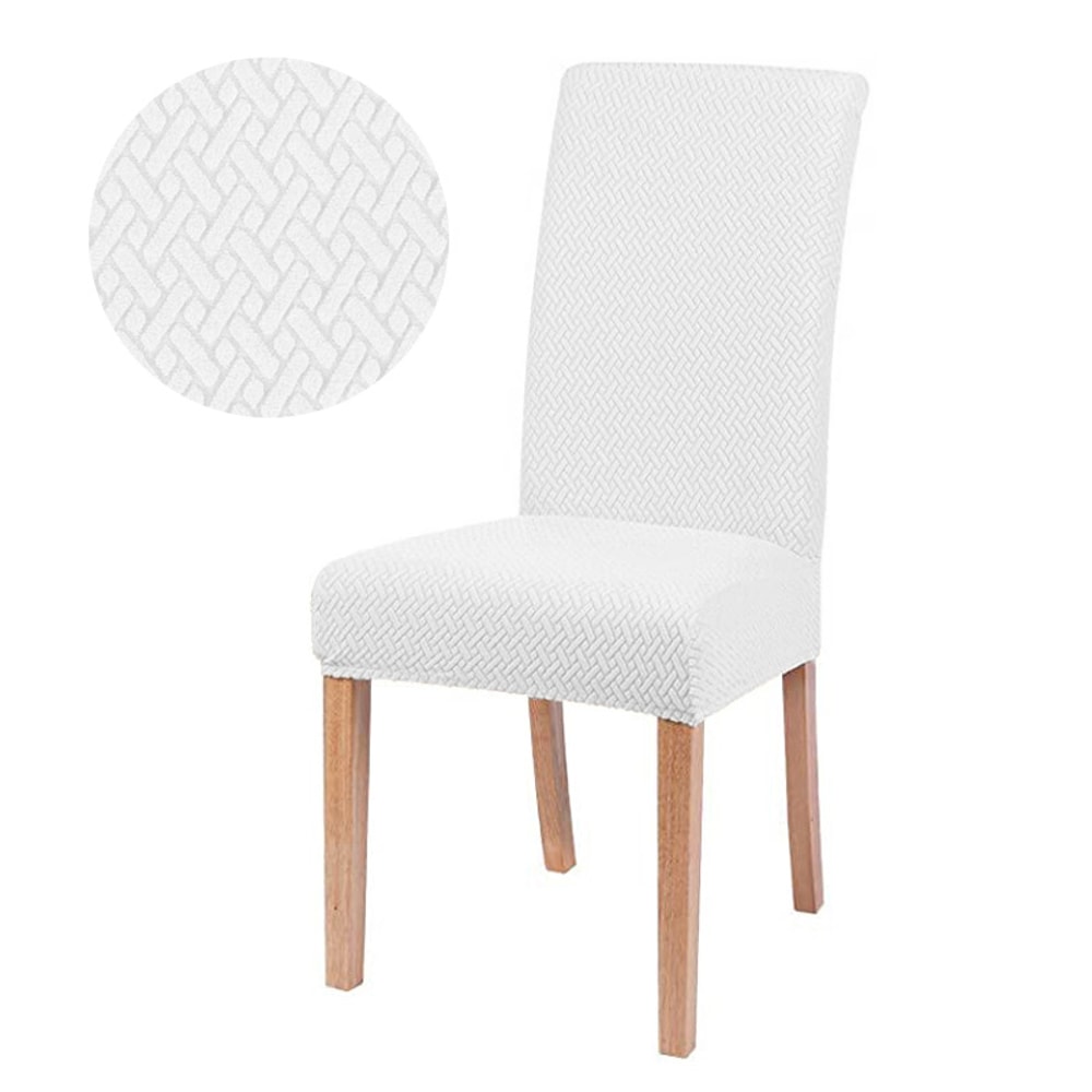 Elastic Chair Cover For Dining Room Living Room Universal Fit Stretchable Seat Cover 17