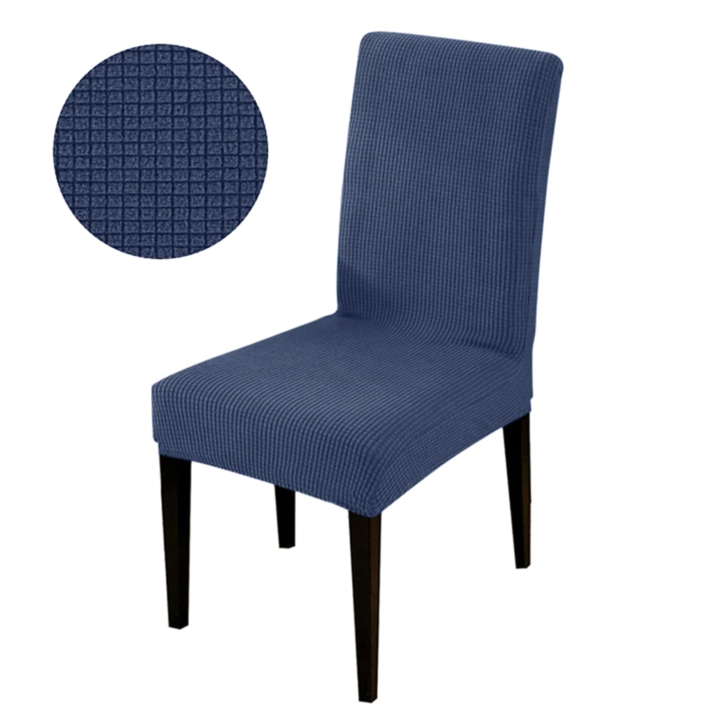 Elastic Chair Cover For Dining Room Living Room Universal Fit Stretchable Seat Cover 27