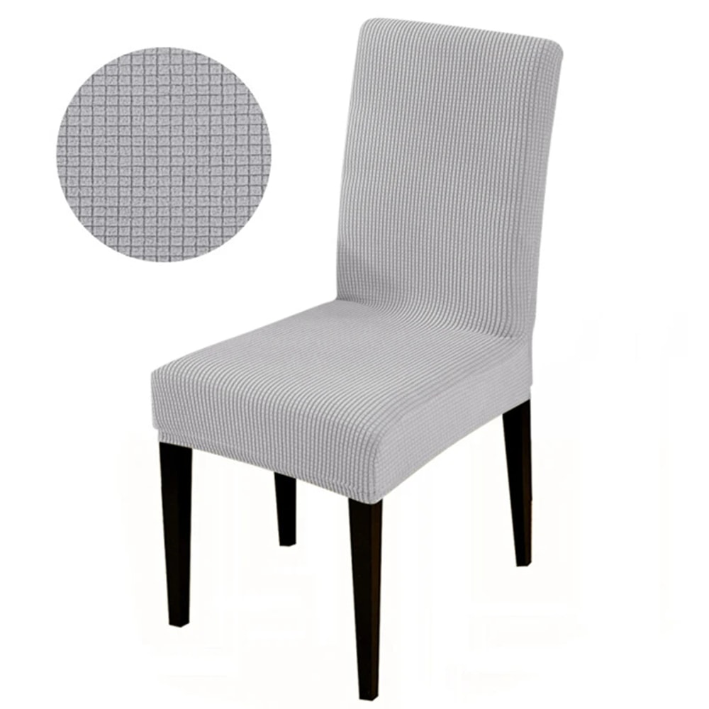 Elastic Chair Cover For Dining Room Living Room Universal Fit Stretchable Seat Cover 28