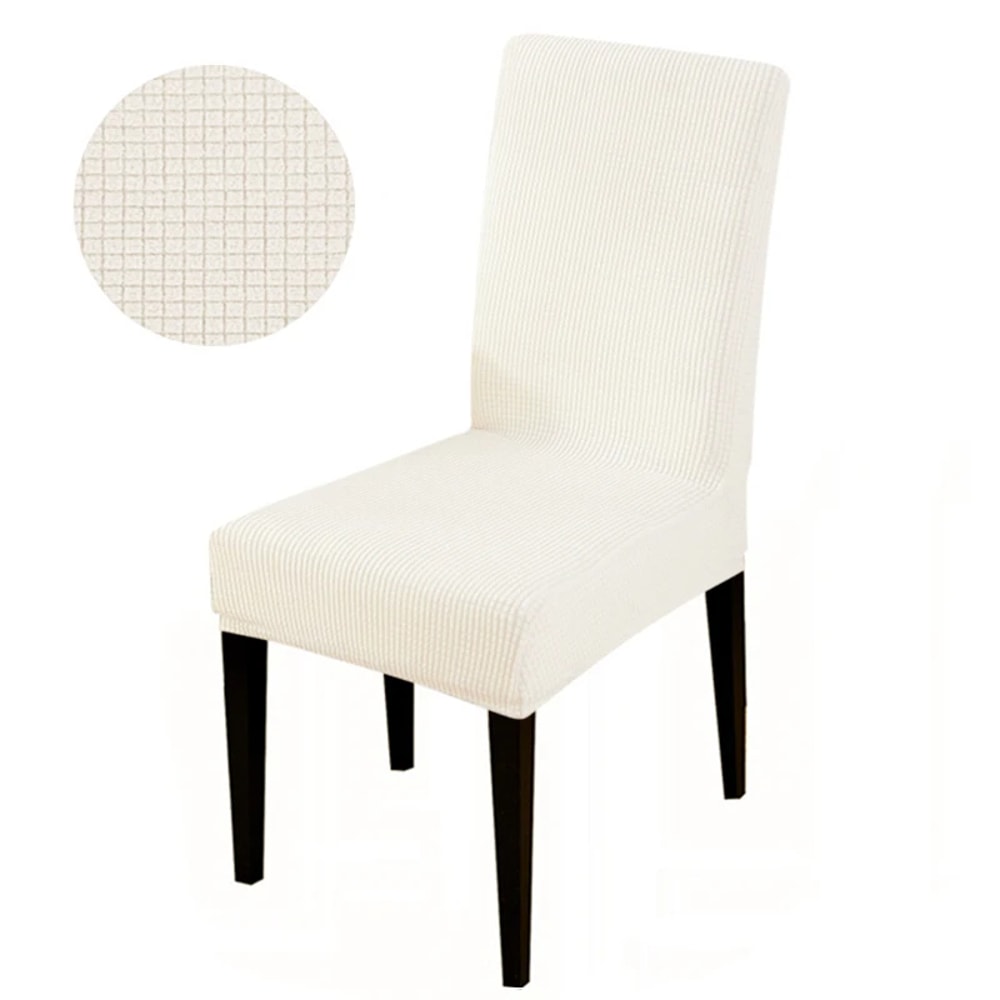 Elastic Chair Cover For Dining Room Living Room Universal Fit Stretchable Seat Cover 29
