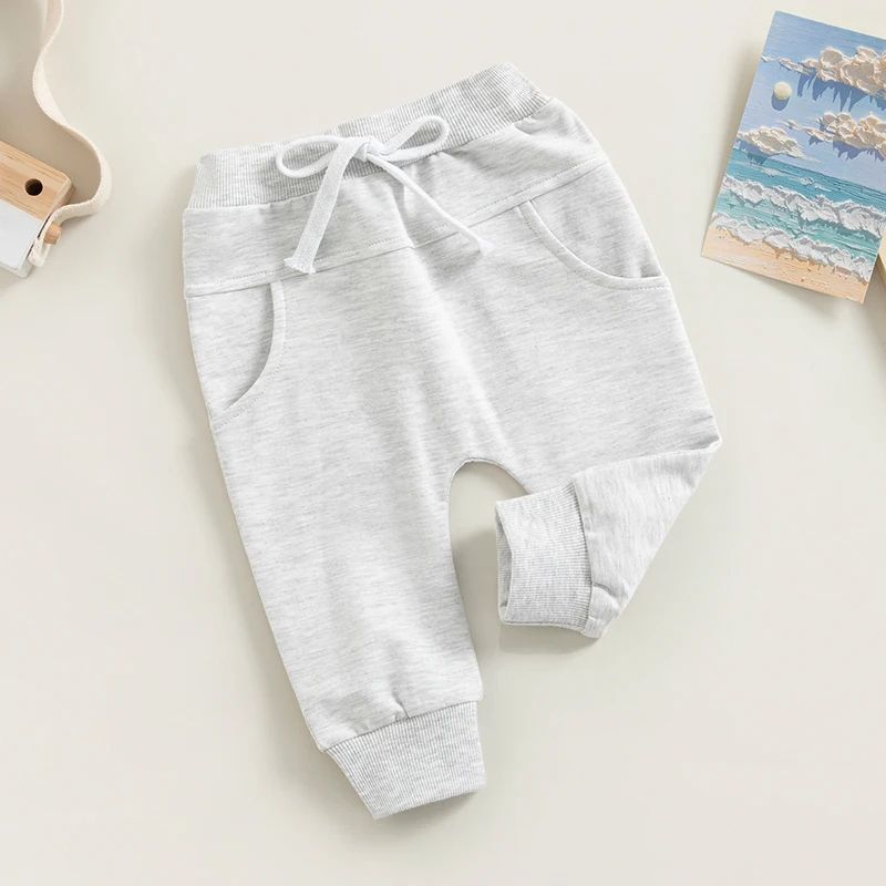 Baby Boys Elastic Waist Jogger Sweatpants 3