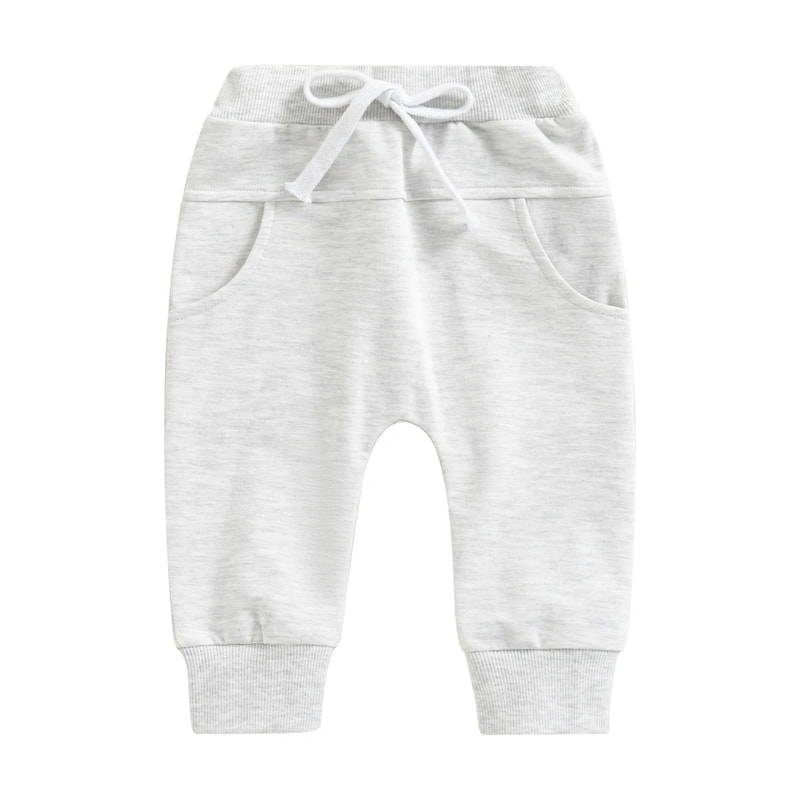 Baby Boys Elastic Waist Jogger Sweatpants 12
