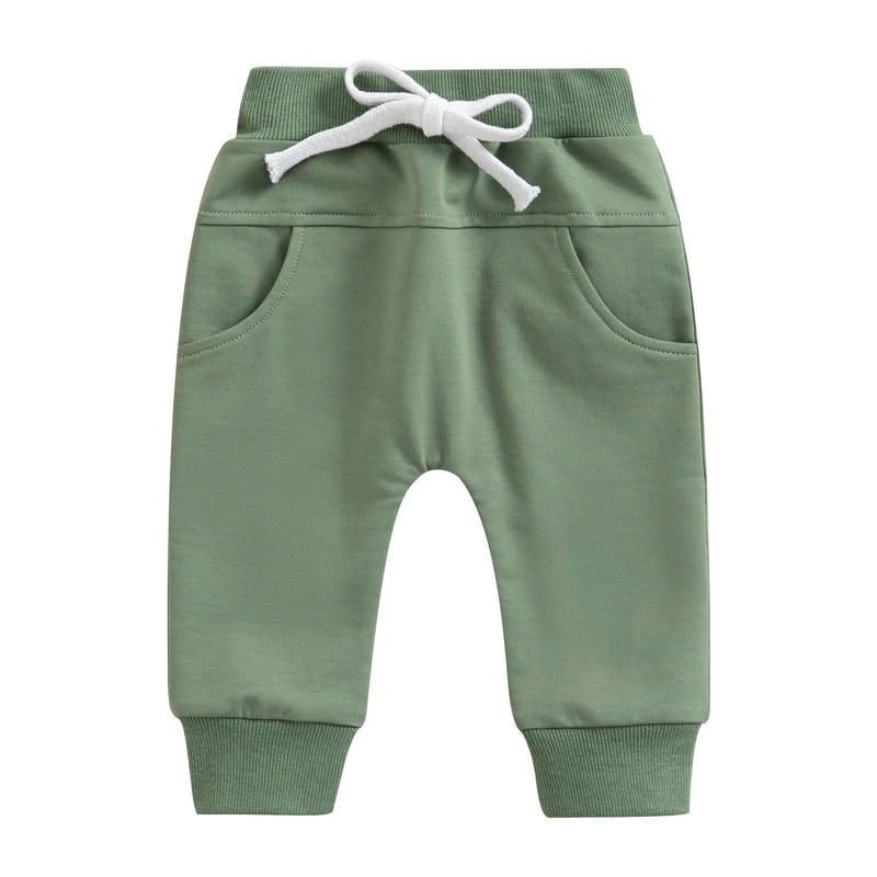 Baby Boys Elastic Waist Jogger Sweatpants 10