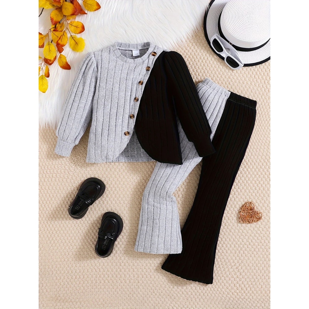 Toddler Girls Winter Fleece Jacket And Snow Pants Set 0