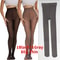 Womens High Waist Thermal Fleece Translucent Pantyhose Set 14