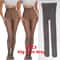 Womens High Waist Thermal Fleece Translucent Pantyhose Set 20