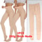 Womens High Waist Thermal Fleece Translucent Pantyhose Set 21