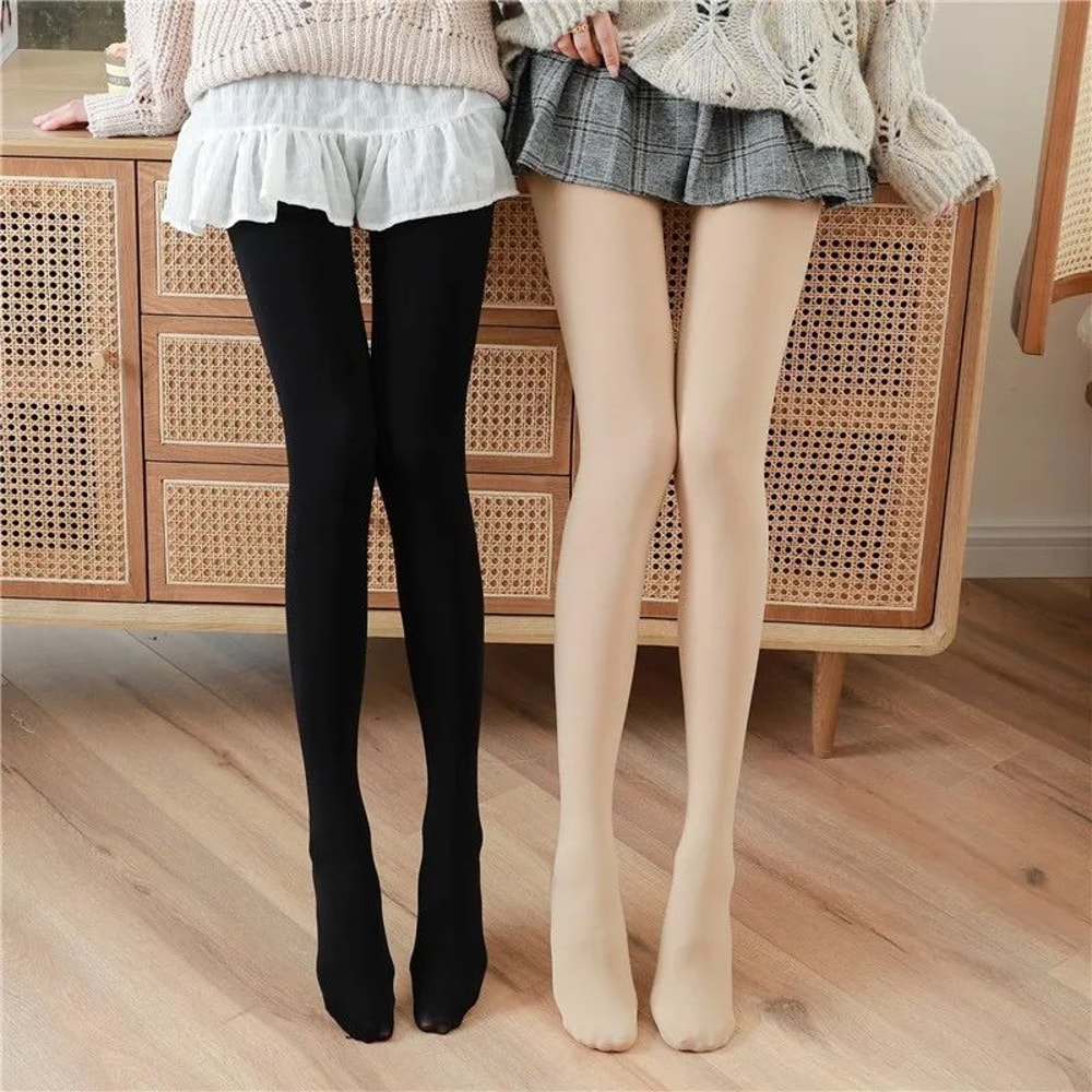 Womens Velvet Lolita Dance Tights Pantyhose 5