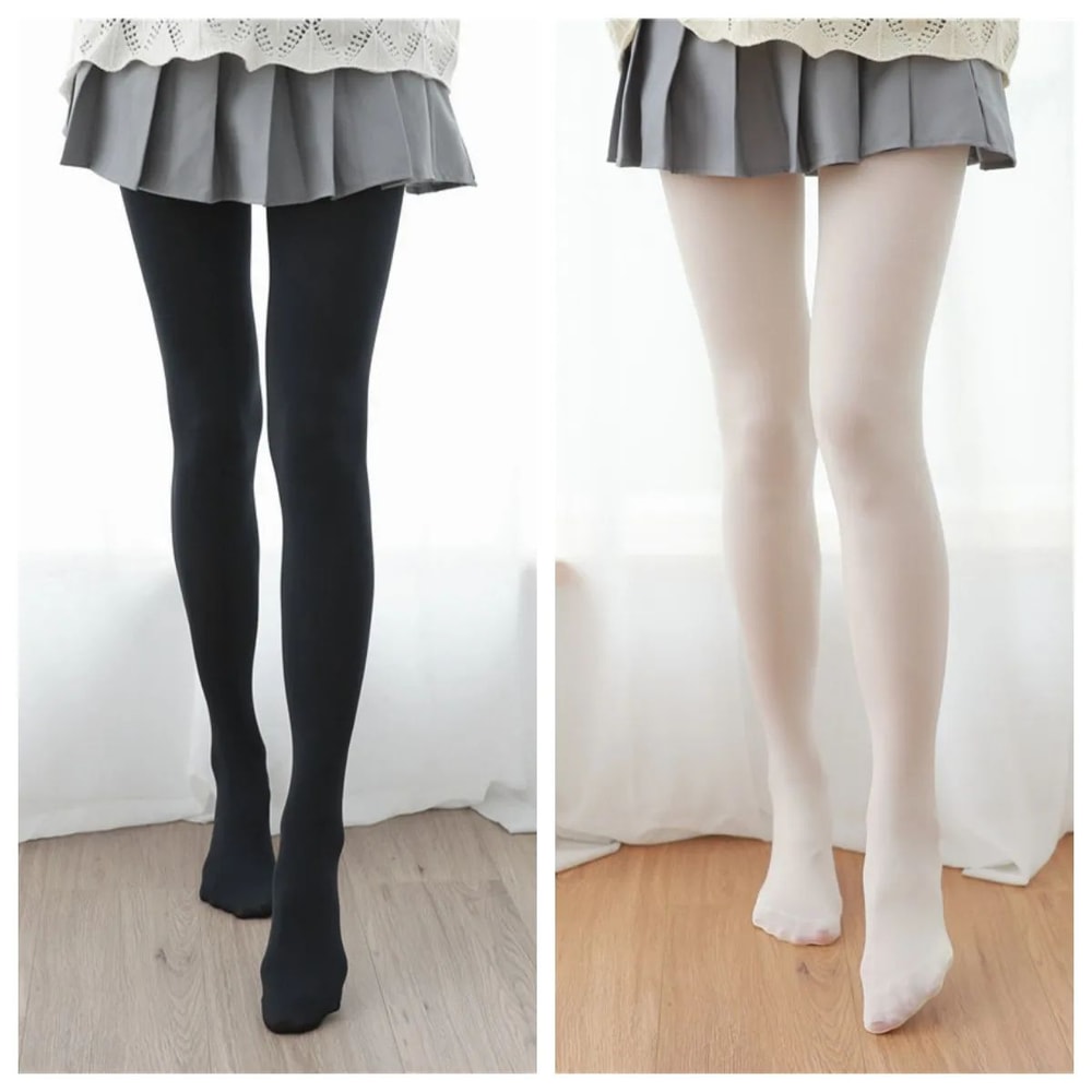 Womens Velvet Lolita Dance Tights Pantyhose 10