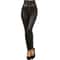 Womens High Waist PU Leather Skinny Leggings 2