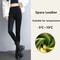 Womens High Waist Fleece Lined PU Leather Leggings 7