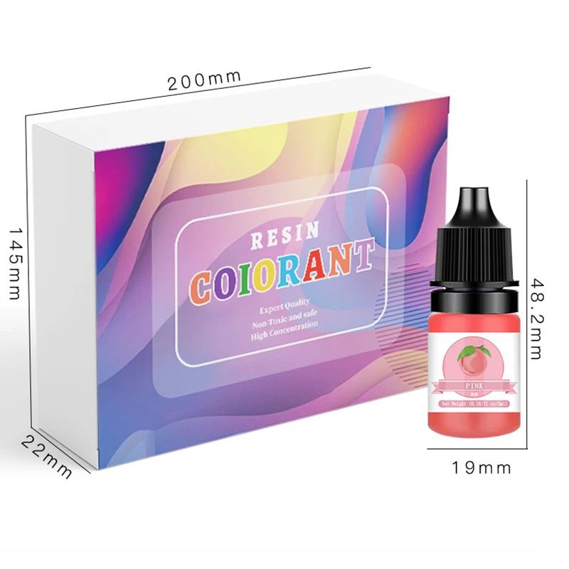 Epoxy Resin Pigment Liquid Color Dye Set 7