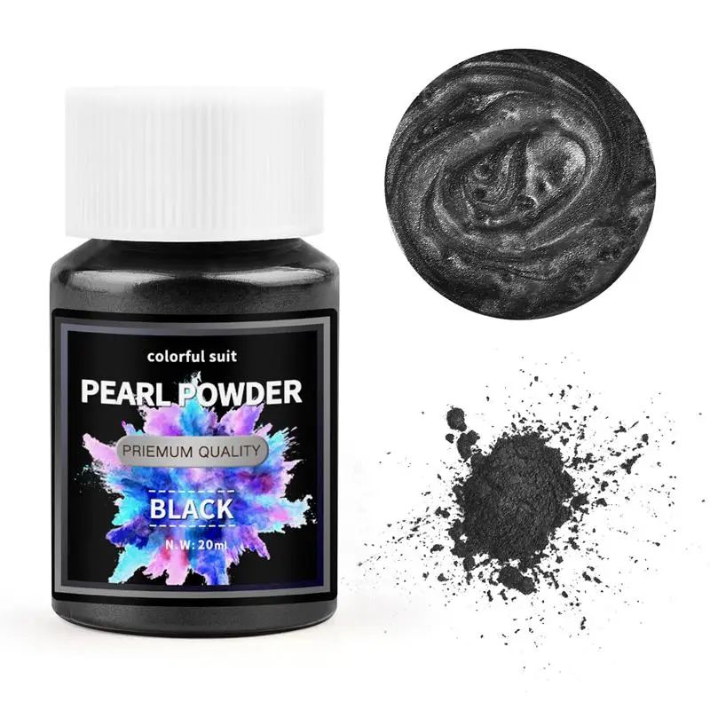 24 Color Pearlescent Mica Powder Resin Pigment Set 7