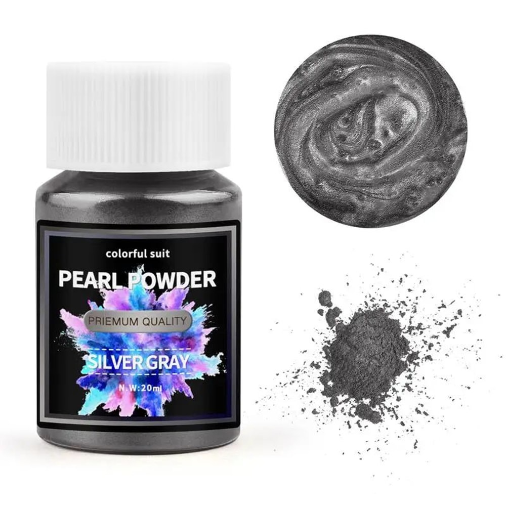 24 Color Pearlescent Mica Powder Resin Pigment Set 29