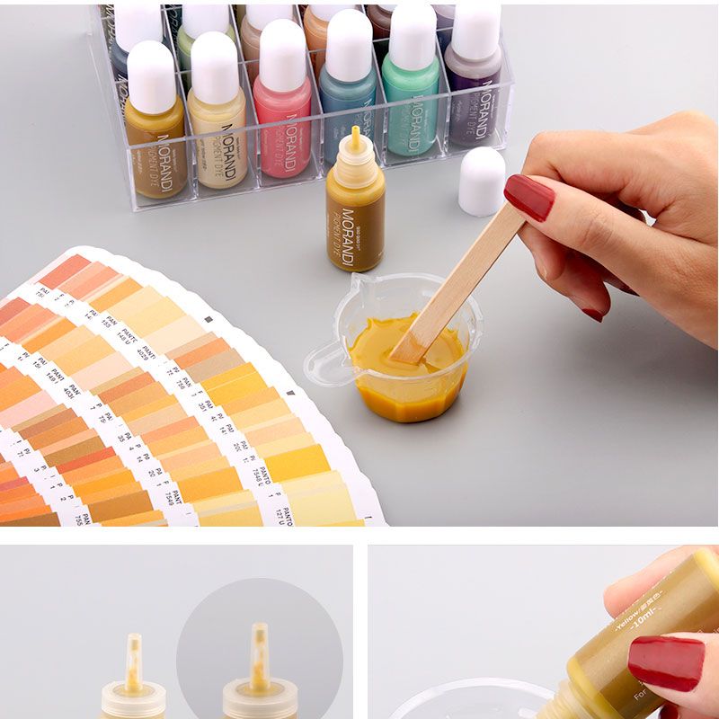 24 Color Morandi Epoxy Resin Liquid Pigment Set 5
