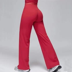 womens high waist flared yoga workout leggings