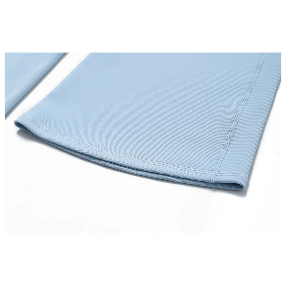 Womens High Waist Flared Yoga Fitness Leggings 5