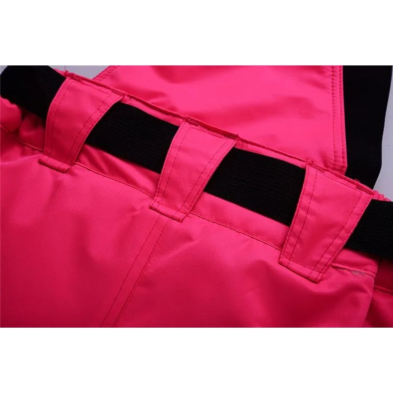Unisex Waterproof Snowboard Ski Pants With Suspenders 6