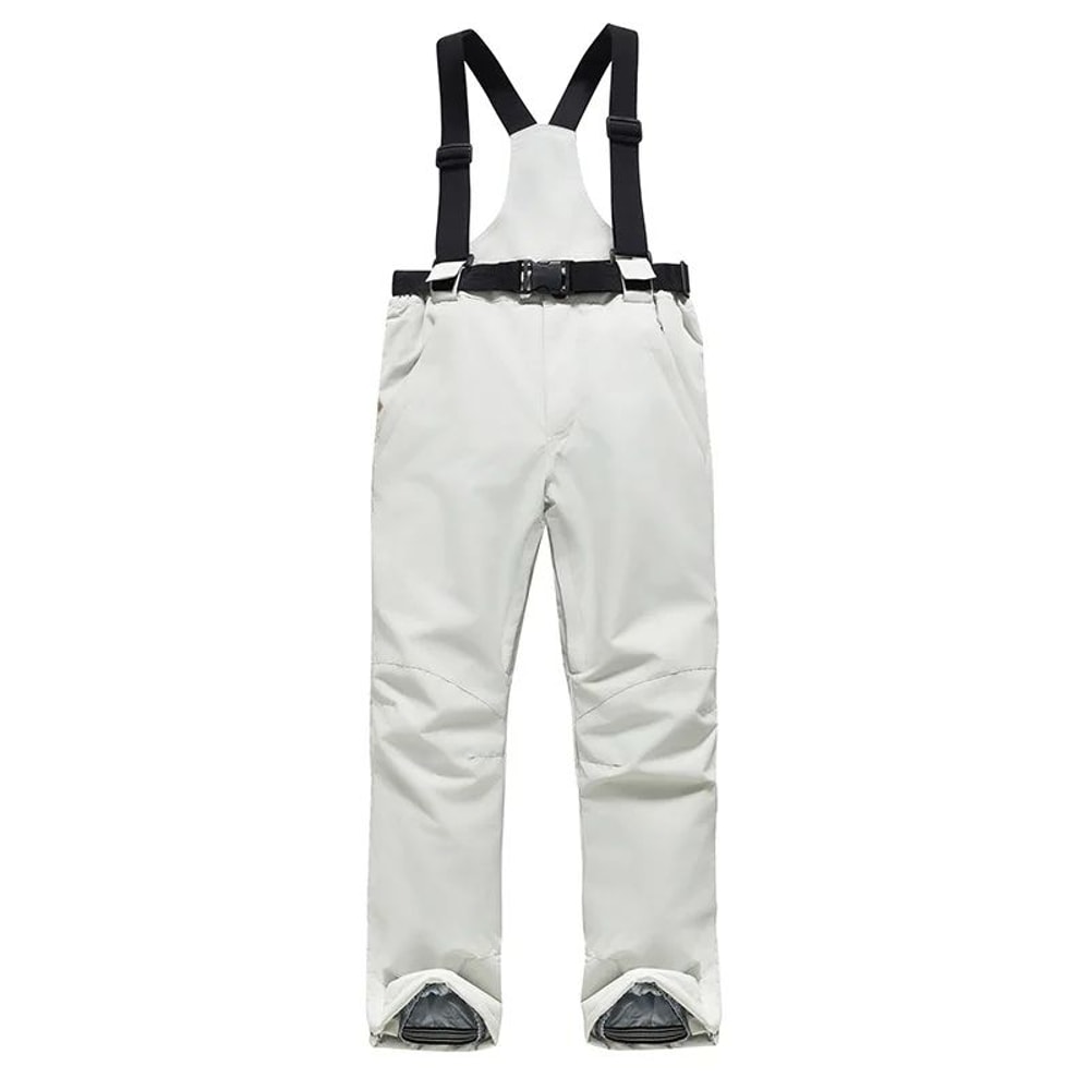 Unisex Waterproof Snowboard Ski Pants With Suspenders 16
